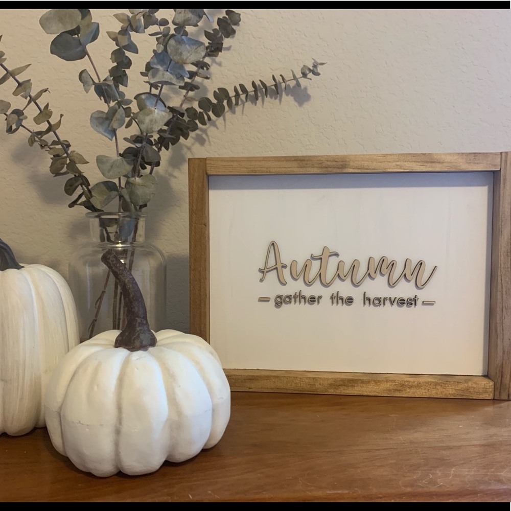 Handmade Wooden Sign